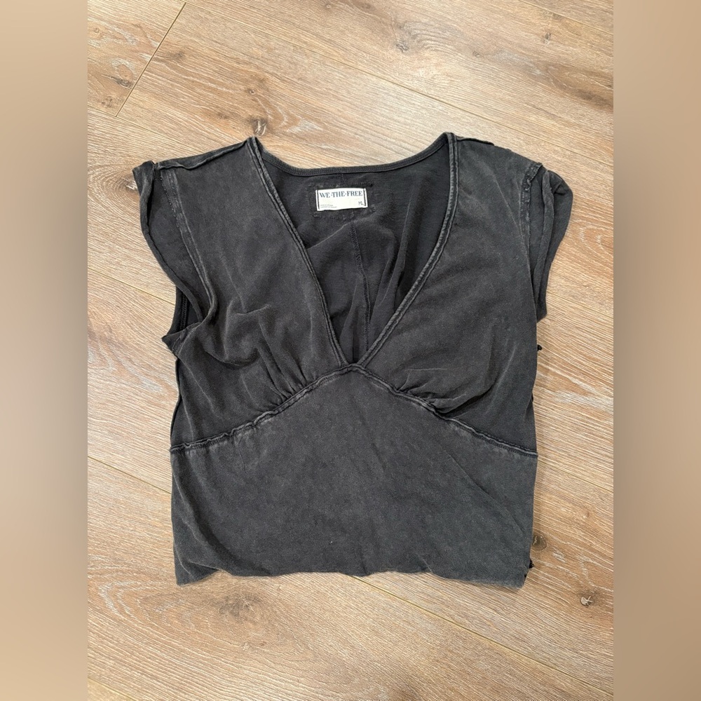 Free People V Neck Top